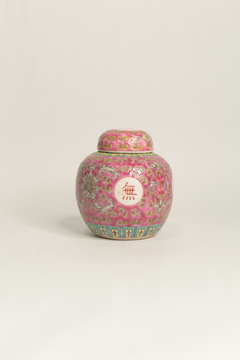 Conjunto Cerâmica Chinesa Rosa - comprar online