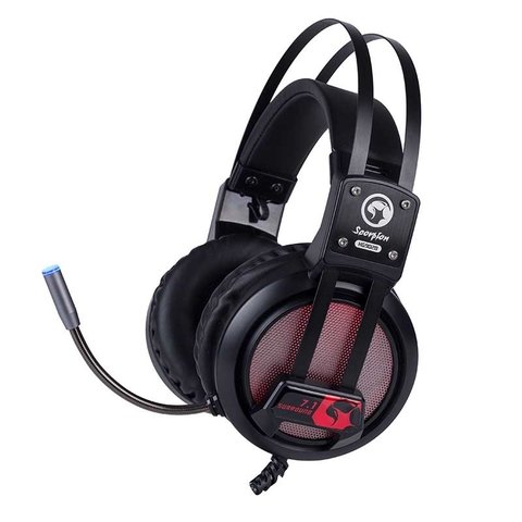 AURICULAR MARVO HG8901 GAMING LED RGB RAINBOW PC