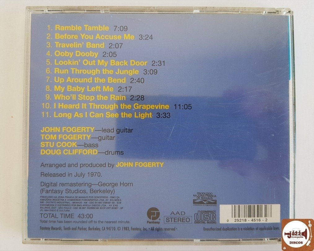 Creedence Clearwater Revival Cosmo S Factory