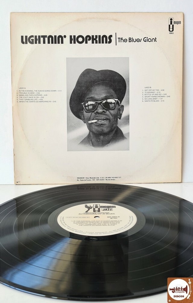 Lightnin' Hopkins Autobiography In Blues