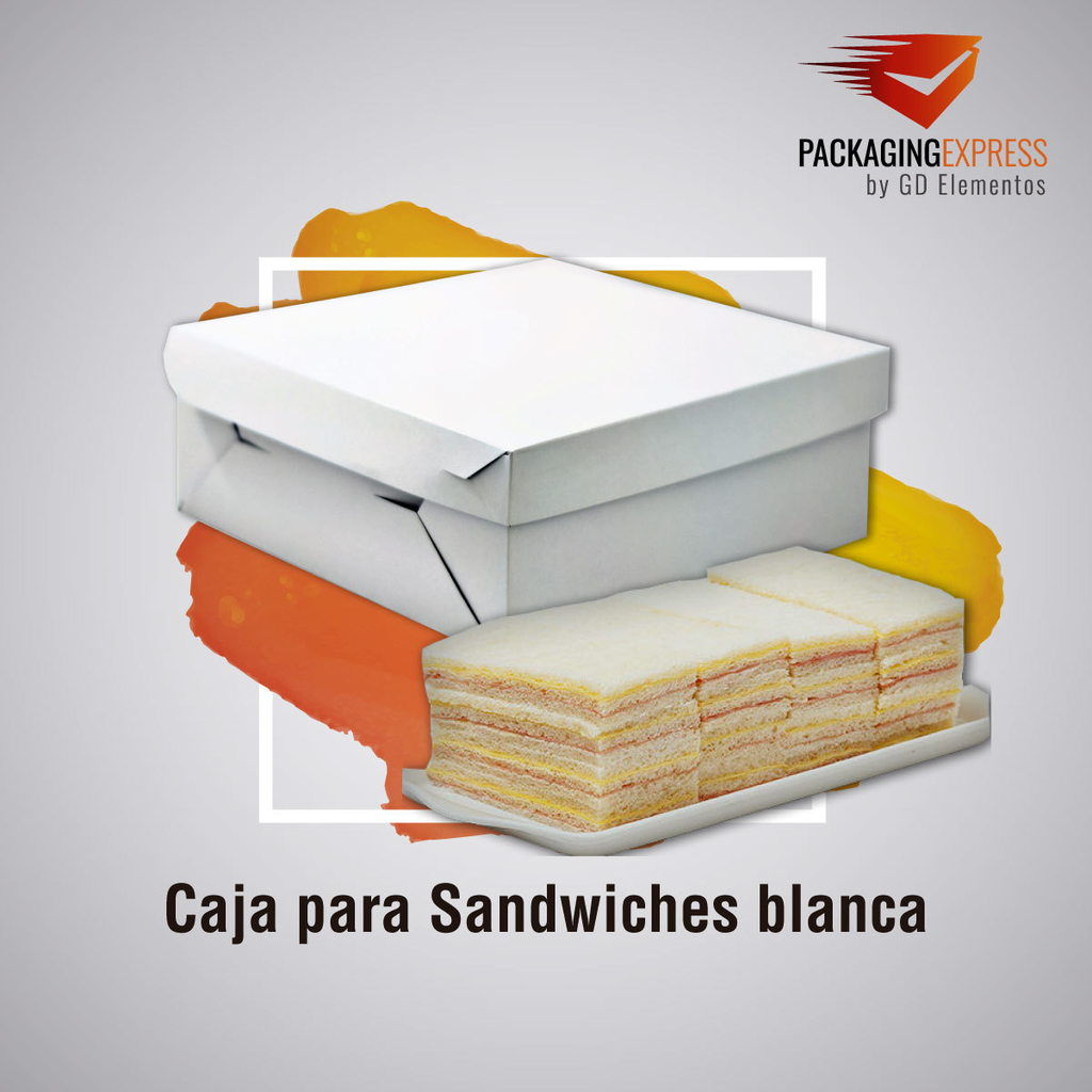 Cajas para Sandwiches tortas Catering