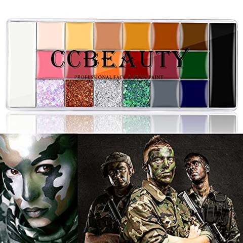 CC Beauty Paleta 20 Colors Face & Body - Modelo CAMO UP en internet