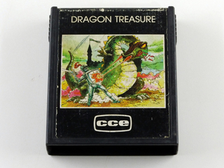 Dragon Treasure Original Atari 2600 Cce