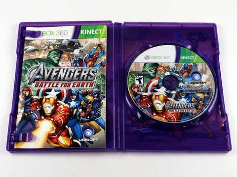 Marvel Avengers Battle For Earth Original Xbox 360 - comprar online