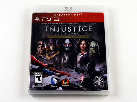 Injustice Gods Among Us Ultimate Edition Playstation 3 Ps3