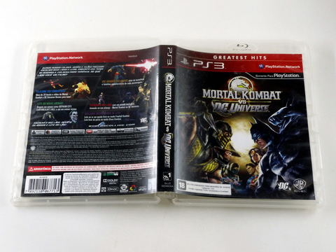 Mortal Kombat Vs Dc Universe Original Ps3 Playstation 3 - comprar online