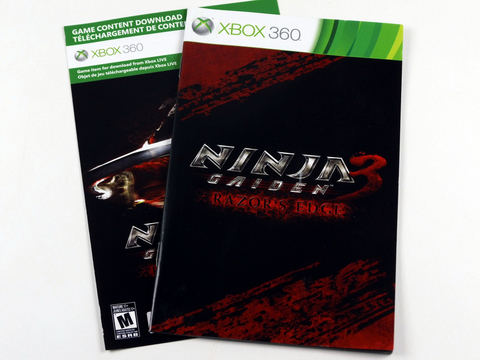 Ninja Gaiden 3 Razors Edge Original Xbox 360 - loja online