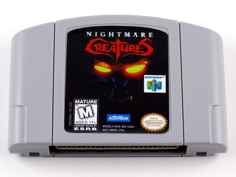 Nightmare Creatures Nintendo 64 N64