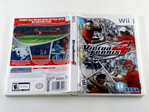 Virtua Tennis 4 Original Nintendo Wii na internet