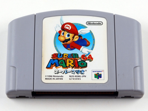 Super Mario 64 Jp Original Nintendo 64 N64