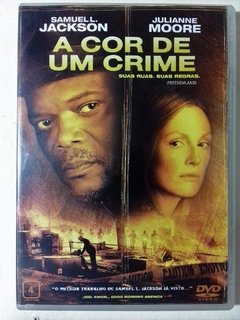 Dvd A Cor de um Crime Julianne Moore, Samuel L. Jackson, Edie Falco original Freedomland