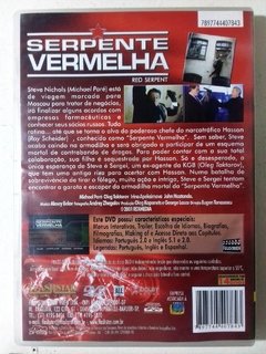 Dvd Serpente Vermelha Michael Paré Oleg Taktarov Roy Scheider Direção: Gino Tanasescu - comprar online