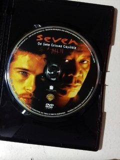 DVD Seven Os Sete Crimes Capitais Original Brad Pitt Morgan Freeman Gwyneth Paltrow John C na internet