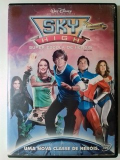 DVD Sky High Super Escola de Heróis Original Walt Disney