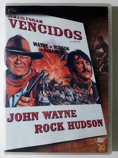 Dvd Jamais Foram Vencidos Original John Wayne, Rock Hudson, Antonio Aguilar