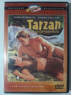 DVD Tarzan e sua Companheira 1934 Original Johnny Weissmuller Maureen O'Sullivan