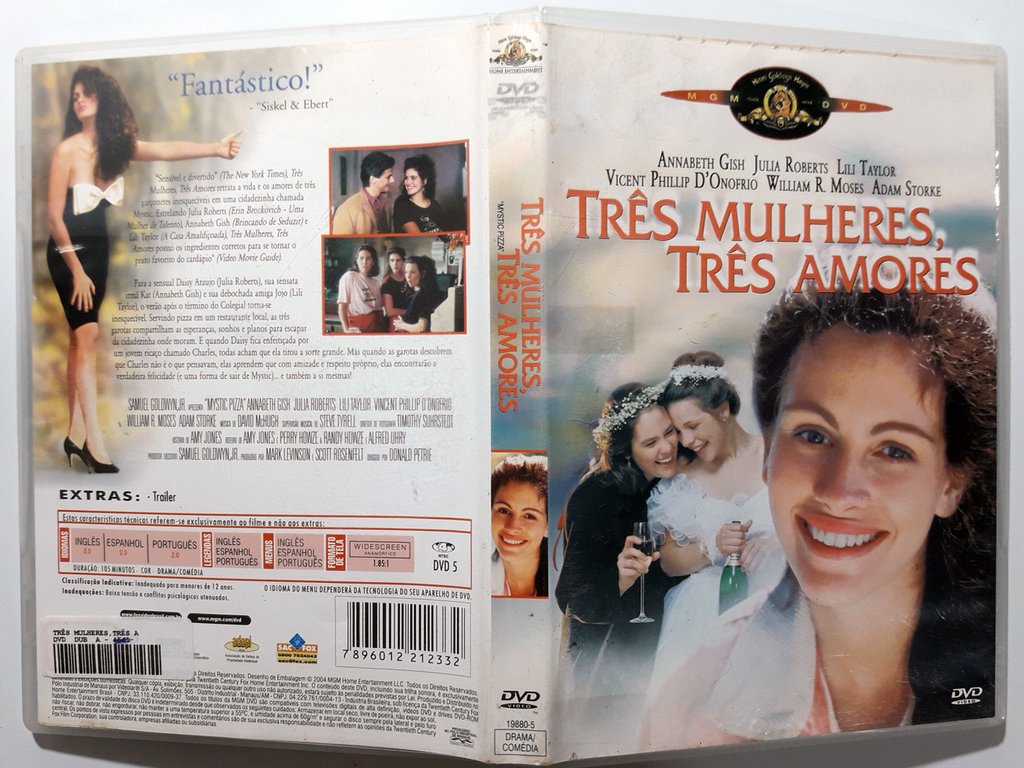 DVD Três Mulheres Três Amores Original Julia Roberts Lili Taylor ...