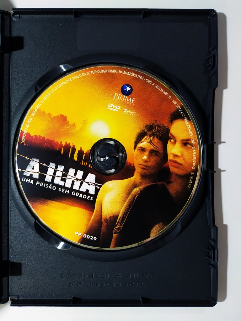 DVD A Ilha Uma Prisão Sem Grades Mila Kunis Gregory Smith Original