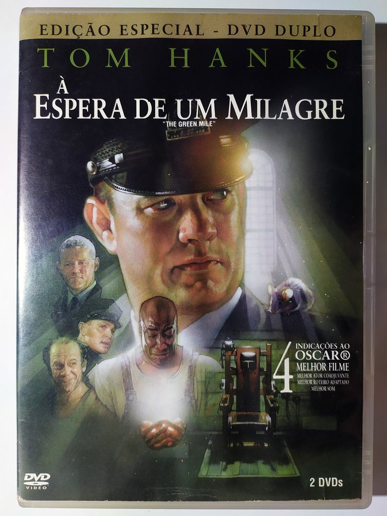 DVD A Espera de Um Milagre Tom Hanks The Green Mile Duplo Original ...
