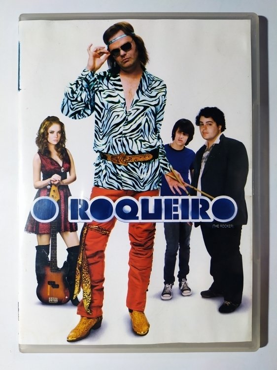 DVD O Roqueiro The Rocker Rainn Wilson Christina Applegate Original ...