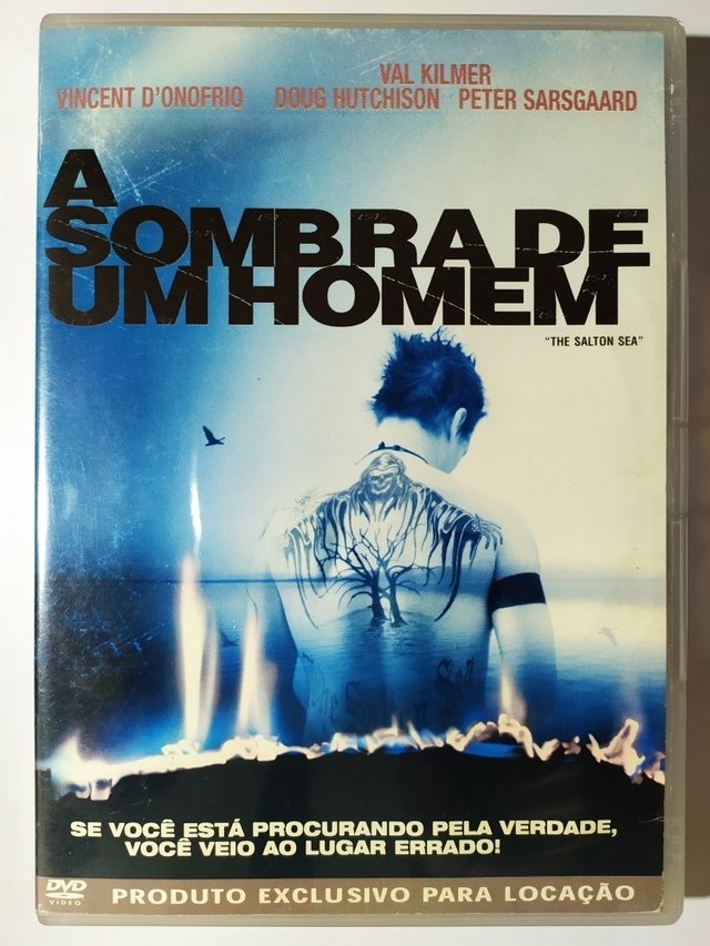 DVD A Sombra De Um Homem Val Kilmer Vincent D'Onofrio Original The ...