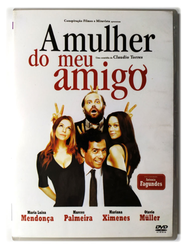 DVD A Mulher Do Meu Amigo Marcos Palmeira Mariana Ximenes Original ...