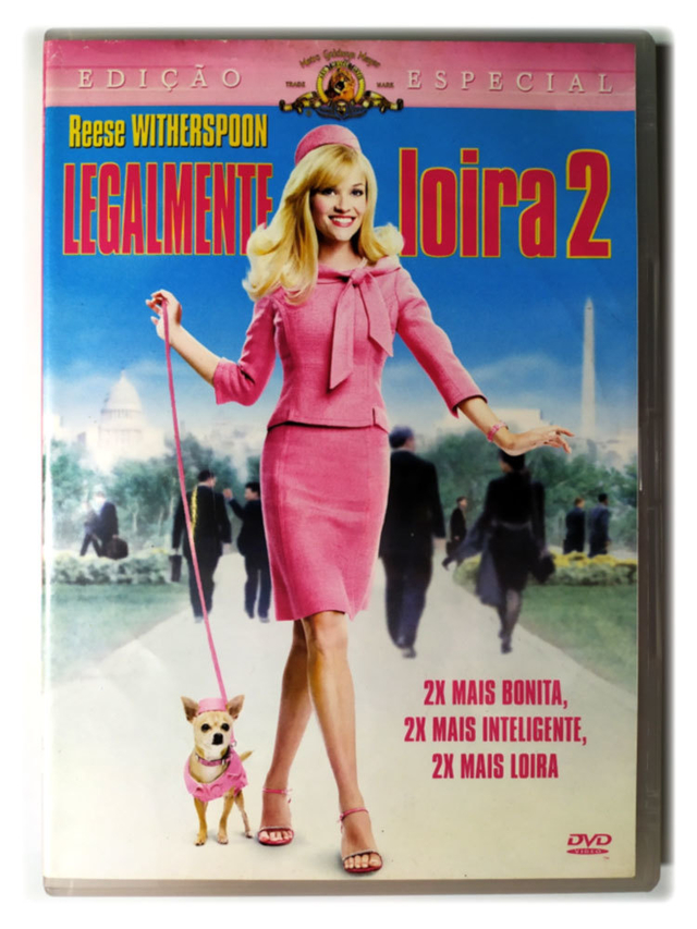 Dvd Legalmente Loira 2 Reese Witherspoon Luke Wilson Original Sally ...