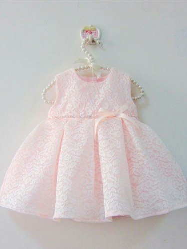 Vestido De Fiesta Para Bebe Con Torerita Manga Larga