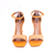 Sandália de salto taça e bico quadrado - comprar online