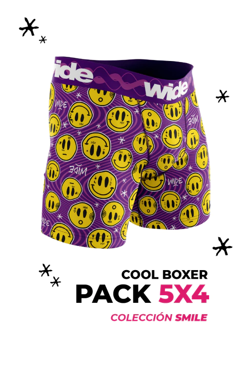 Cool Boxer 5x4 | Colección Smile