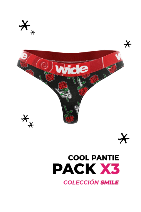 COOL PANTIES | Pack X3 | Nueva Colección Smile!