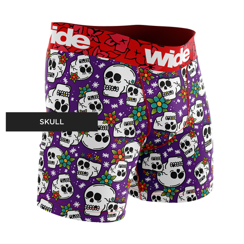 Cool Boxer "Skull" | New! Colección Stickers