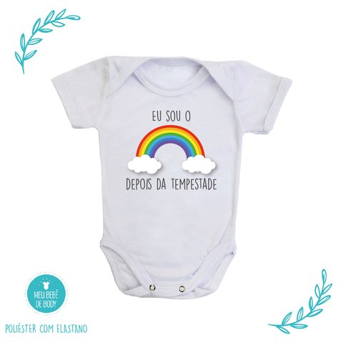 Body De Bebe Arco Iris Depois Da Tempestade