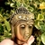 Cabeça de Buda Dourada 13cm - comprar online