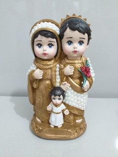 Sagrada Família Baby com pérolas – 20 cm