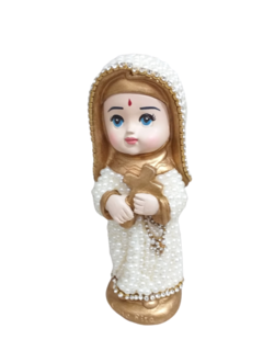 Santa Rita Baby com pérolas - 20 cm - comprar online