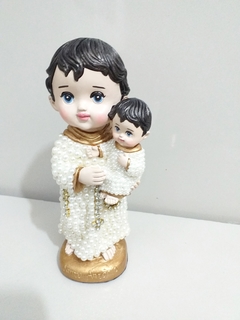 Santo Antônio Baby com pérolas - 20 cm