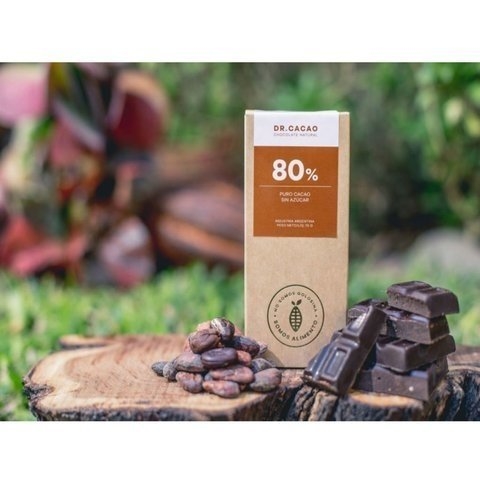 Chocolate 80% Cacao Dr Cacao
