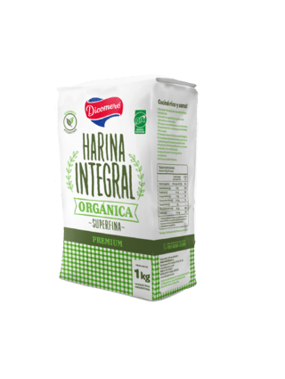 Harina de trigo integral orgánica Dicomere 1kg
