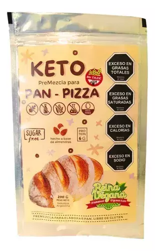 Premezclas para pan-pizza Keto