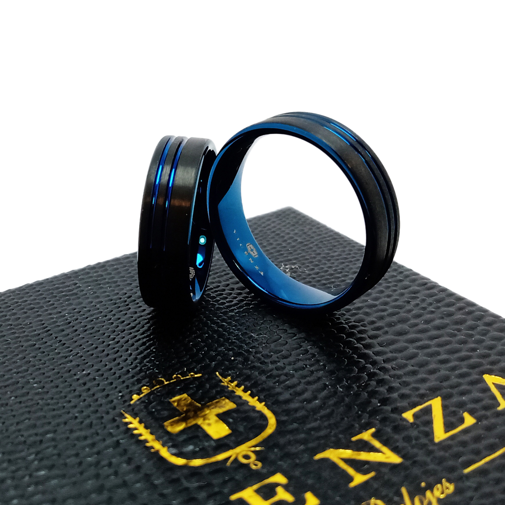 Modelo Siracusa Blue Alianzas De Tungsteno y Titanio