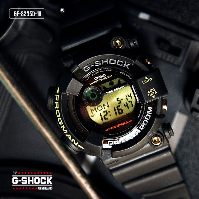 Reloj Casio G-Shock GF-8235D-1B Edición Aniversario