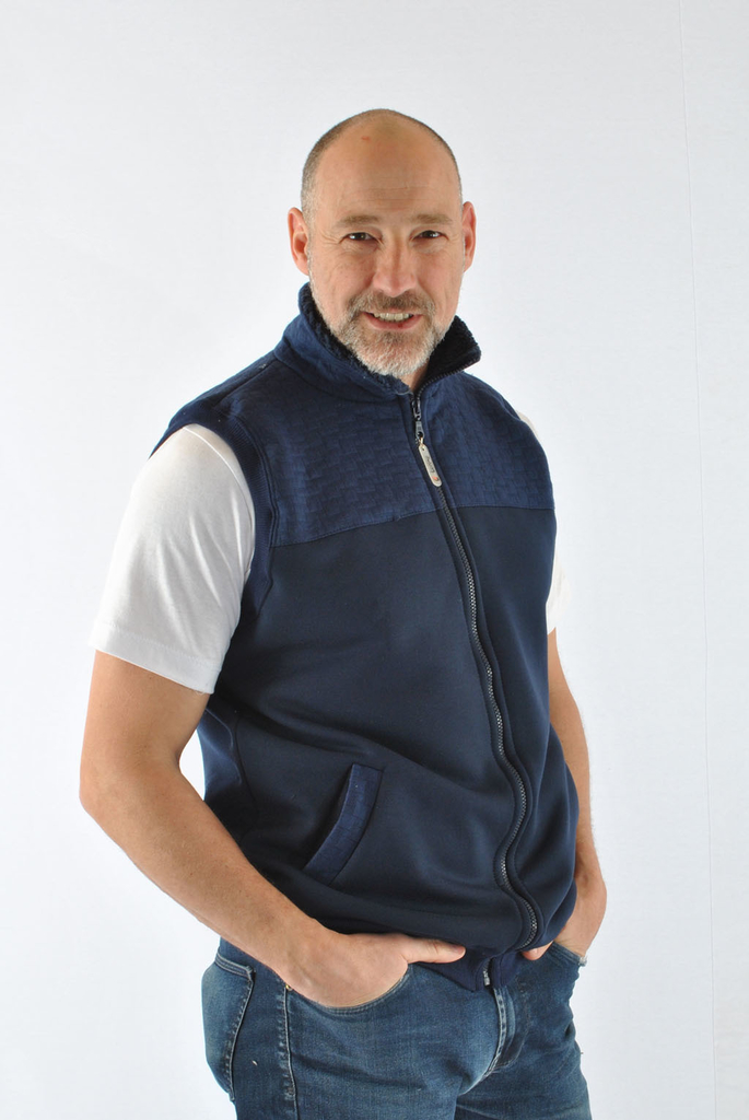 chaleco hombre informal