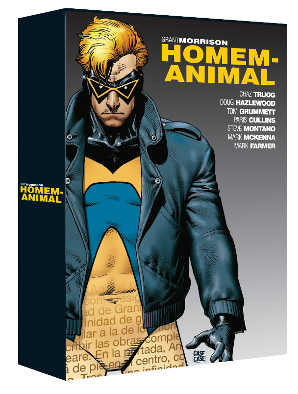 Caixa para Homem Animal Grant Morrison Omnibus