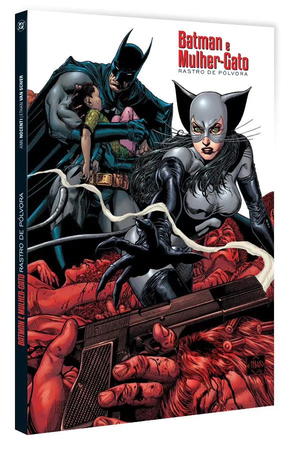 Caixa para Batman e Mulher-Gato | Rastro de Pólvora | DC Comics