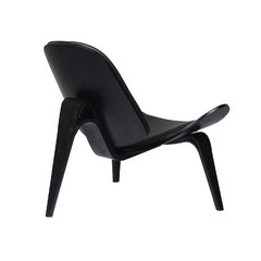 Sillon Shell Carl Hansen CH 07 Negro - comprar online