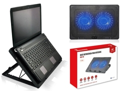 Base Refrigedora para Notebook 15.6" NBC-50BK 2 Coolers, 5 Posições, USB - C3TECH na internet