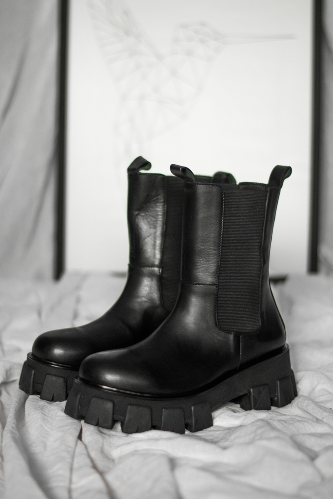 Bota CHUNKY cuero - Comprar en Just For Me