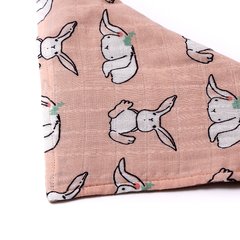 Bandana Reversible Pink Bunny - Little Muse
