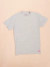 REMERA LISA 712 GRIS MELANGE